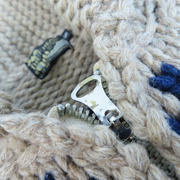 実際に弊社で買取させて頂いたTHE FLAT HEAD/フラットヘッド ウールジップアップ ジャケット/Ｓの画像 6枚目