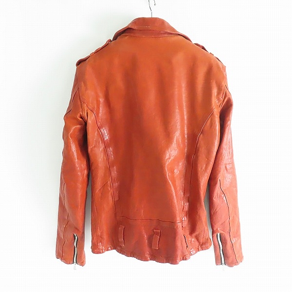 実際に弊社で買取させて頂いたBACKLASH/バックラッシュ ミュージシャンモデル ジャパンショルダー ダブルライダース 1773-07/Lの画像 1枚目