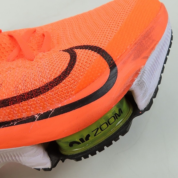 実際に弊社で買取させて頂いたNIKE/ナイキ AIR ZOOM TEMPO NEXT % FK エアズーム テンポ ネクスト％ フライニット CI9923-800/27の画像 7枚目