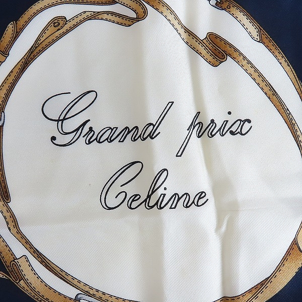 実際に弊社で買取させて頂いたCELINE/セリーヌ スカーフ GRAND PRIX の画像 3枚目