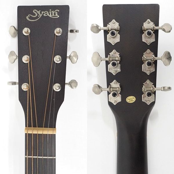 実際に弊社で買取させて頂いた★S.Yairi/S.ヤイリ YD-04/BLK アコースティックギター/アコギの画像 2枚目