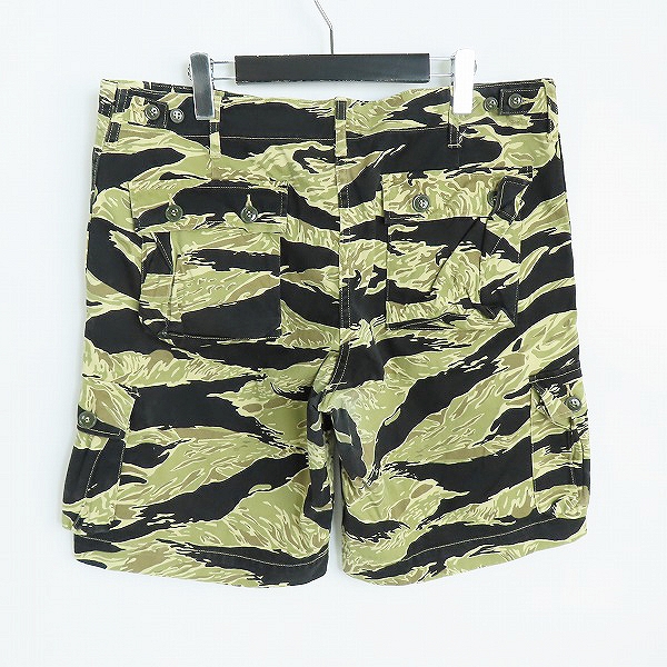実際に弊社で買取させて頂いた(2)BUZZ RICKSON'S/バズリクソンズ GOLD TIGER PATTERNS SHORTS/ゴールド タイガー ショートパンツ BR51904/XLの画像 1枚目