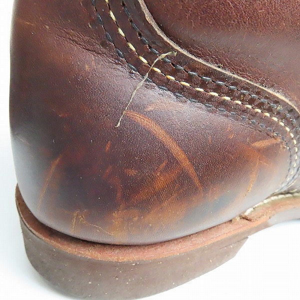 実際に弊社で買取させて頂いたRED WING/レッドウィング IRON RANGER/アイアンレンジャー ワークブーツ 8111/US7.5の画像 8枚目