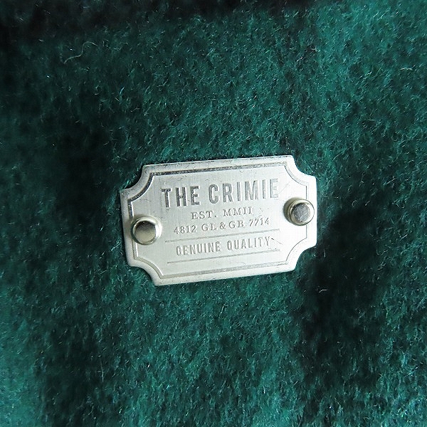 実際に弊社で買取させて頂いたCRIMIE/クライミー WOOL CHECK SHIRT JACKET シャツジャケット/CR1-02A5-JK15 /XXLの画像 5枚目