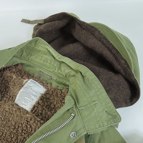 実際に弊社で買取させて頂いたWTAPS/ダブルタップス 14AW SNEAK M-65 ミリタリー ジャケット 142GWDT-JKM01S/1の画像 8枚目