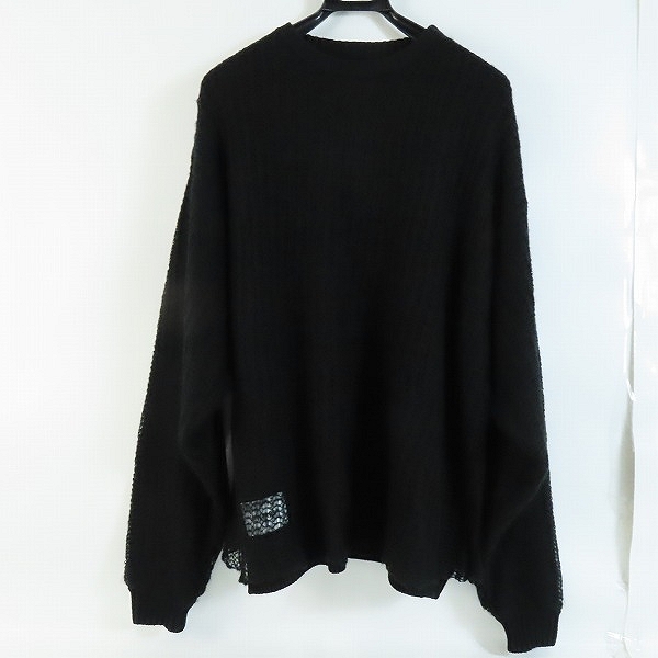 実際に弊社で買取させて頂いたWTAPS/ダブルタップス 23AW OBSVR SWEATER/クロスボーンニット/セーター 232MADT-KNM02/03の画像 1枚目