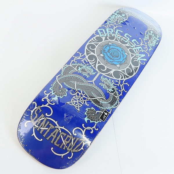 実際に弊社で買取させて頂いた【未開封】SANTA CRUZ/サンタクルーズ DRESSEN ROSE CREW ONE SHAPED スケートボード デッキ