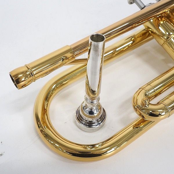 実際に弊社で買取させて頂いた【美品】YAMAHA/ヤマハ YTR-1335/YTR1335 トランペット ゴールド ハードケース付の画像 8枚目