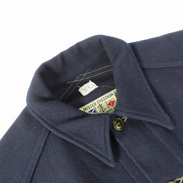 実際に弊社で買取させて頂いたMr.FREEDOM×SUGAR CANE/ミスターフリーダム×シュガーケーン ミリタリージャケット SC28489/XLの画像 5枚目