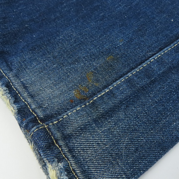 実際に弊社で買取させて頂いたLEVI'S/リーバイス 1947モデル  復刻 501XX 赤耳 デニムパンツ 47501-0047 /W34 L34の画像 9枚目