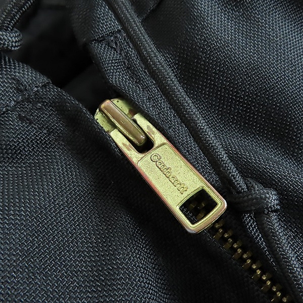 実際に弊社で買取させて頂いたCARHARTT/カーハート フード付き アクティブジャケット J133 BLK/XLの画像 6枚目