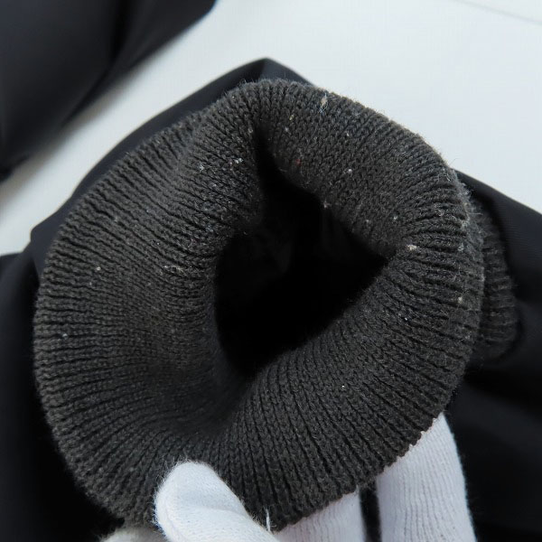 実際に弊社で買取させて頂いたLAD MUSICIAN/ラッドミュージシャン MA-1 ブルゾン ブラック 2220-355/44の画像 6枚目