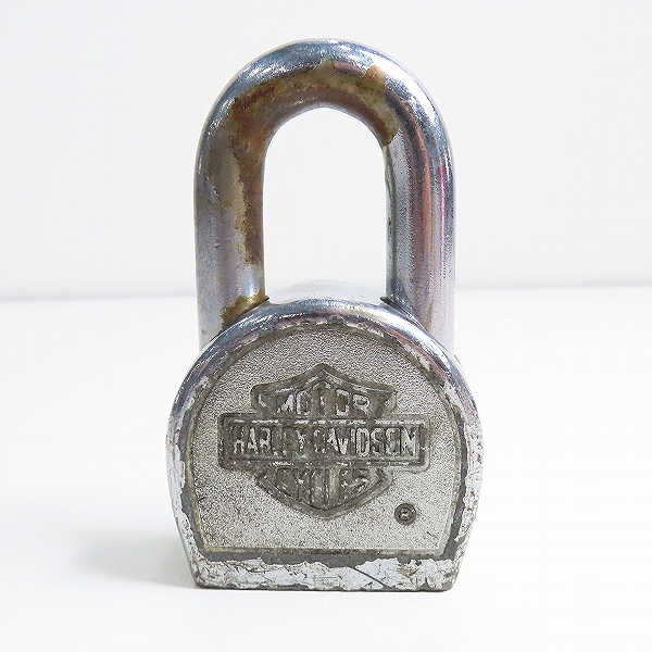 実際に弊社で買取させて頂いたHARLEY DAVIDSON/ハーレーダビッドソン 南京錠/パドロックの画像 1枚目