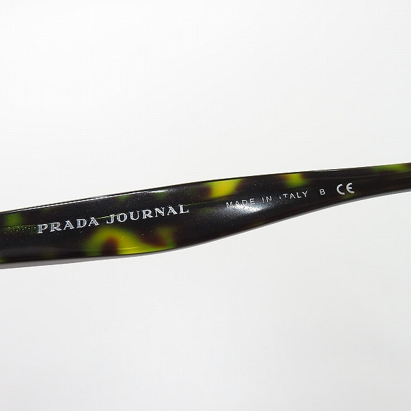 実際に弊社で買取させて頂いた(3)PRADA JOURNAL/プラダ ジャーナル メガネフレーム アイウェア VPR04T-F/2AU-1O1 の画像 5枚目