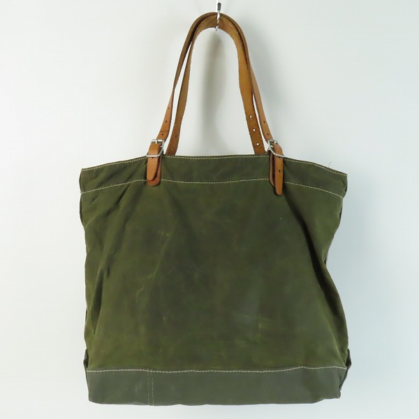 実際に弊社で買取させて頂いたBarbour/バブアー オイルド トートバッグの画像 1枚目