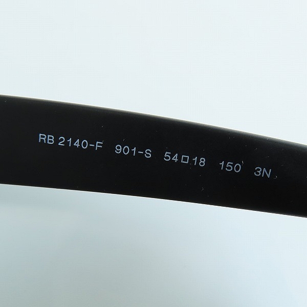 実際に弊社で買取させて頂いたRayｰBan/レイバン WAYFARER サングラス RB-2140-Fの画像 7枚目