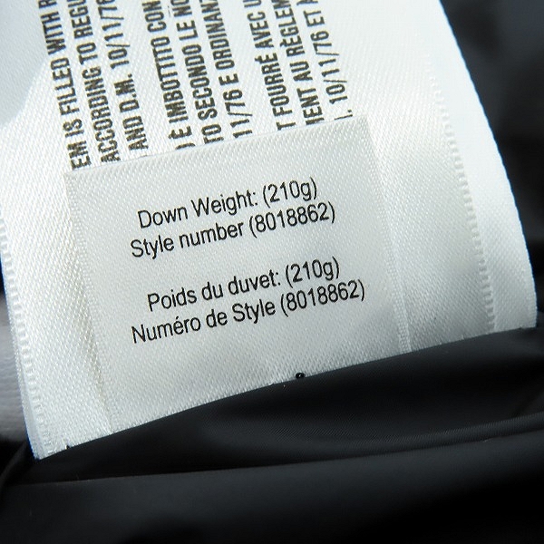 実際に弊社で買取させて頂いたBURBERRY/バーバリー  リバーシブルダウンジャケット 8018862の画像 7枚目