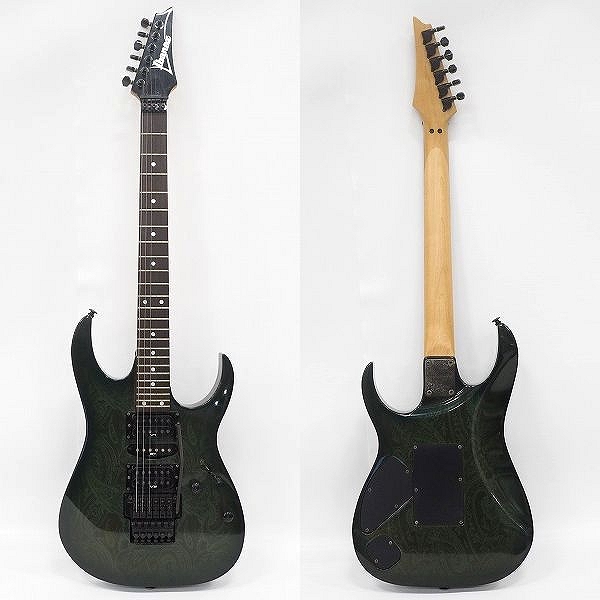 実際に弊社で買取させて頂いた★Ibanez/アイバニーズ RG-PCT-2 エレキギター ペイズリー柄 日本製 ソフトケース付の画像 2枚目