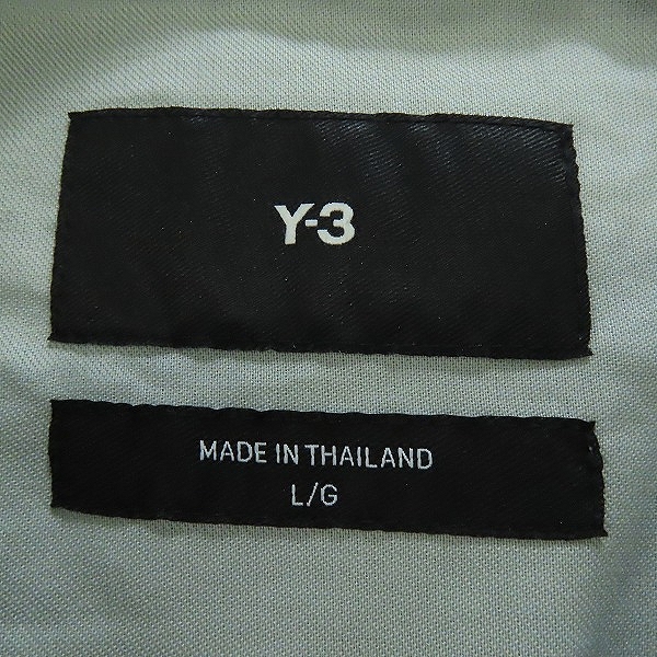 実際に弊社で買取させて頂いたY-3/ワイスリー アディダス×ヨウジヤマモト RELAXED SS TEE 袖ロゴ半袖Tシャツ IP7684/Lの画像 2枚目