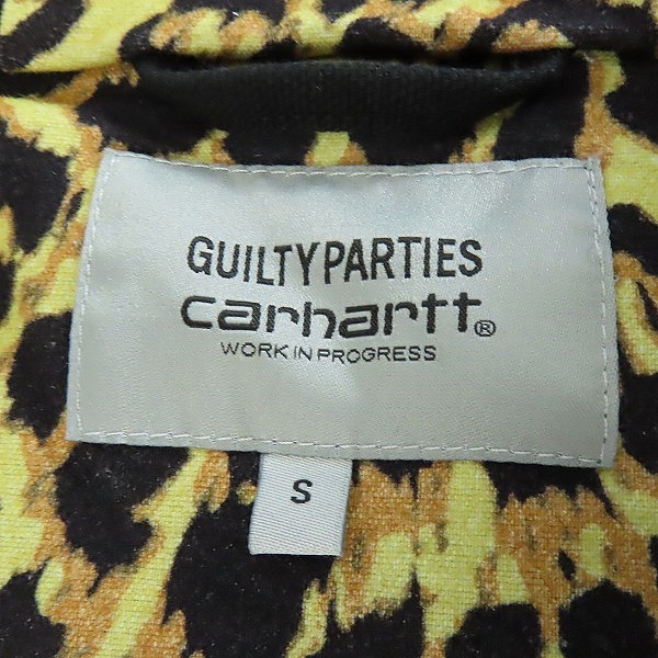 実際に弊社で買取させて頂いたCARHARTT WIP×WACKO MARIA/カーハート×ワコマリア OG ACTIVE JACKET/裏地レオパード アクティブ ジャケット/Sの画像 2枚目