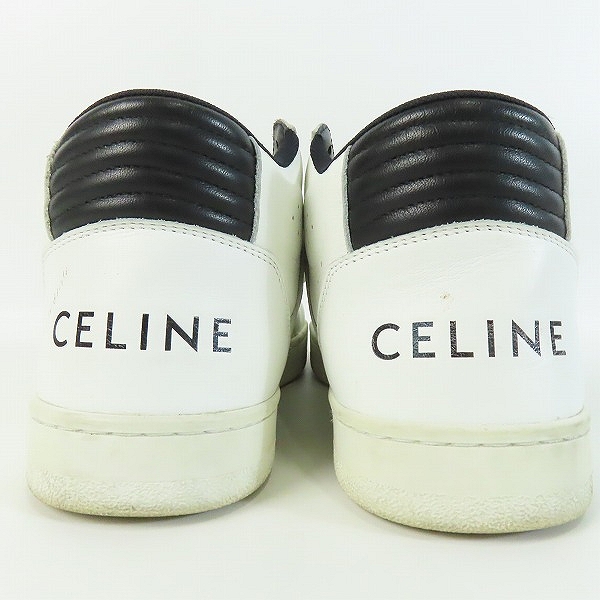 実際に弊社で買取させて頂いた（2）CELINE/セリーヌ ハイカット スニーカー MU1200/39の画像 1枚目