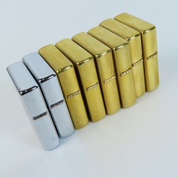 実際に弊社で買取させて頂いた【付属品完備】ZIPPO/ジッポー HARLEY DAVIDSON/ハーレーダビッドソン 歴史 85周年記念 ZIPPO 8個セット/イタヤの画像 3枚目