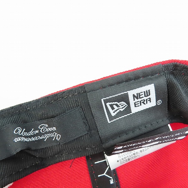 実際に弊社で買取させて頂いたUNDERCOVER×NEW ERA/アンダーカバー×ニューエラ CHAOS/カオス 9FIFTY SNAPBACK キャップの画像 6枚目