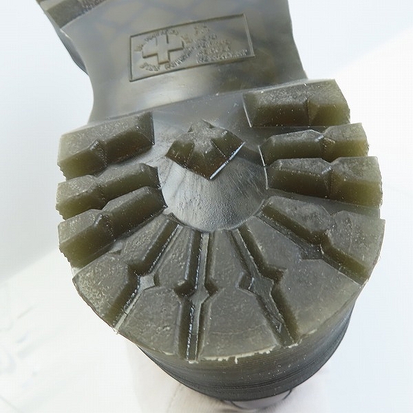 実際に弊社で買取させて頂いたDr.Martens/ドクターマーチン 3ホールシューズ/1461 QUAD PLATFORM LEATHER SHOES 25567001/UK7の画像 6枚目