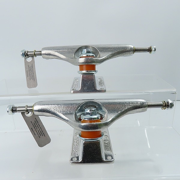 実際に弊社で買取させて頂いた(7)【未使用】INDEPENDENT/インディペンデント 144 STAGE 11 FORGED HOLLOW SILVER スケートボード トラックの画像 1枚目