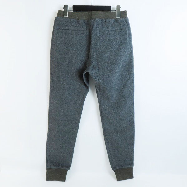 実際に弊社で買取させて頂いた【未使用】BEAMS/ビームス mixRibEASY/ミックスリブイージー パンツ カシミヤ混 チャコールグレー 11-24-1924-803/Sの画像 1枚目