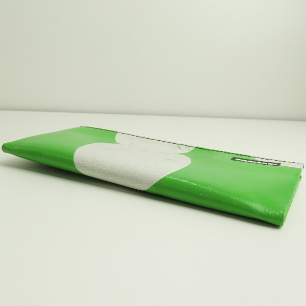 実際に弊社で買取させて頂いたFREITAG/フライターグ F06 SERENA/セレナ ポーチ/ペンケース グリーン/ホワイトの画像 2枚目