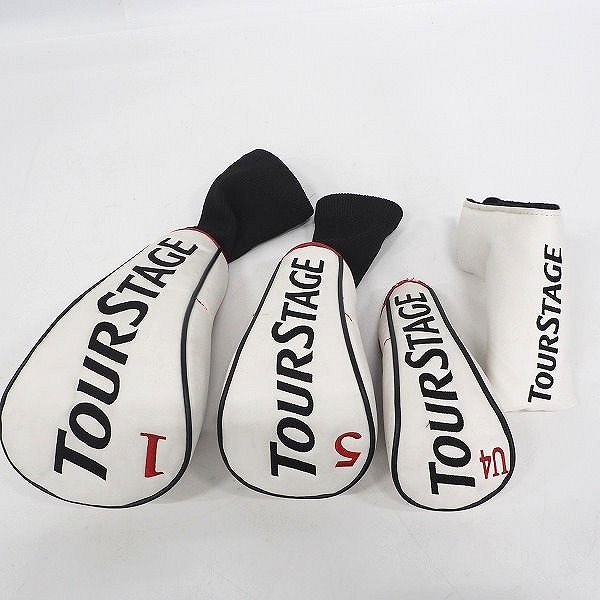 実際に弊社で買取させて頂いたBRIDGESTONE/ブリヂストン TOURSTAGE/ツアーステージ V002 11本セット FLEX：S キャディバッグ付き の画像 8枚目