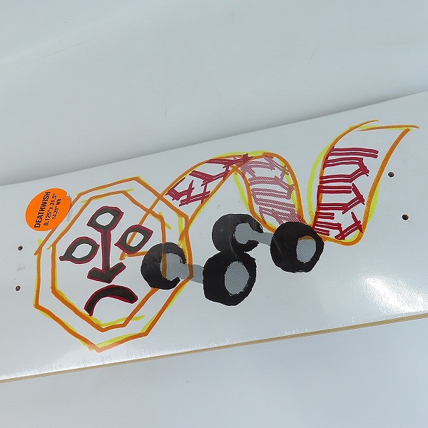 実際に弊社で買取させて頂いた【未開封】DEATHWISH/デスウィッシュ ERIK ELLINGTON RIBBON スケートボード デッキの画像 2枚目