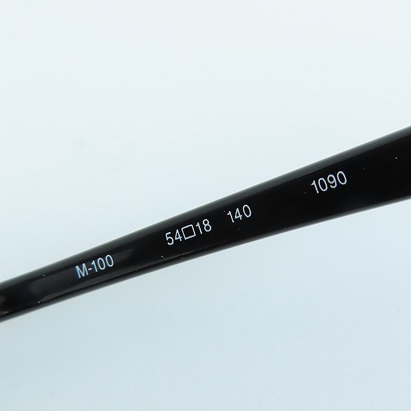 実際に弊社で買取させて頂いた999.9/フォーナインズ M-100 シリーズ SUMMARY フルリム メガネフレーム アイウェア/眼鏡 M-100の画像 5枚目