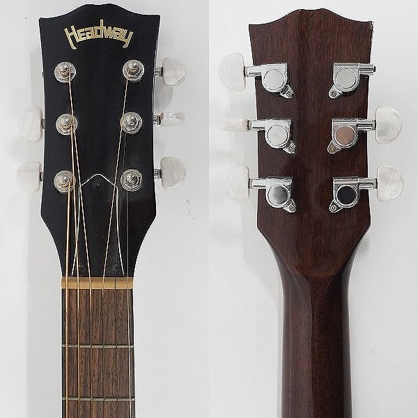 実際に弊社で買取させて頂いた★【難有り】Headway/ヘッドウェイ HJ-35/SB アコースティックギター/アコギ の画像 2枚目