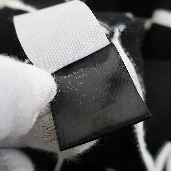 実際に弊社で買取させて頂いたBALMAN/バルマン ボーダー ニット ショルダーボタン/XSの画像 4枚目