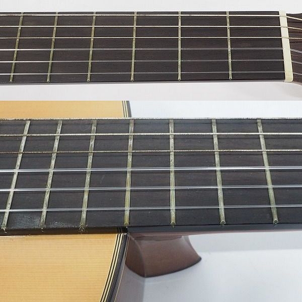 実際に弊社で買取させて頂いた★RYOJI MATSUOKA/松岡良治 LUTHIER No.M50 クラシックギター/ガットギター 日本製 ハードケース付の画像 3枚目