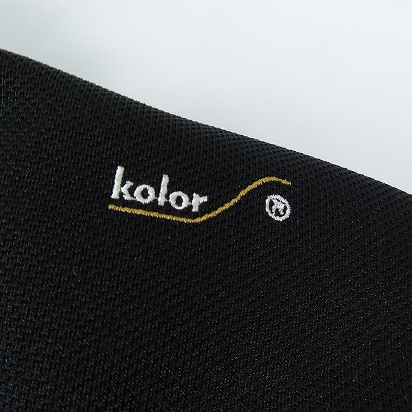 実際に弊社で買取させて頂いたkolor/カラー 22SS 交織トロピカルコートドッキングコート 22SCM-C07108/1の画像 7枚目