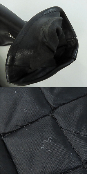 実際に弊社で買取させて頂いたSchott/ショット TALL ONE STAR RIDERS JACKET 1スター ワンスター ダブルライダースジャケット 牛革  7164/613US 36 の画像 8枚目