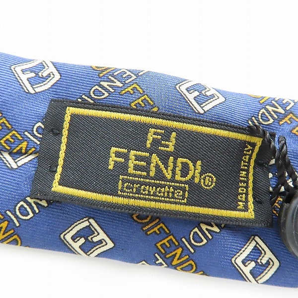 実際に弊社で買取させて頂いたFENDI/フェンディ シルクネクタイの画像 3枚目