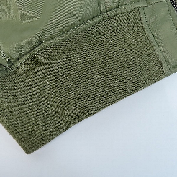 実際に弊社で買取させて頂いたcanterbury/カンタベリー MA-1 フライト ジャケット Lの画像 7枚目