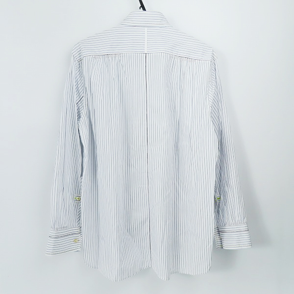 実際に弊社で買取させて頂いたPaul Smith×COMME des GARCONS/ポールスミス×コムデギャルソン ストライプシャツ/Mの画像 1枚目