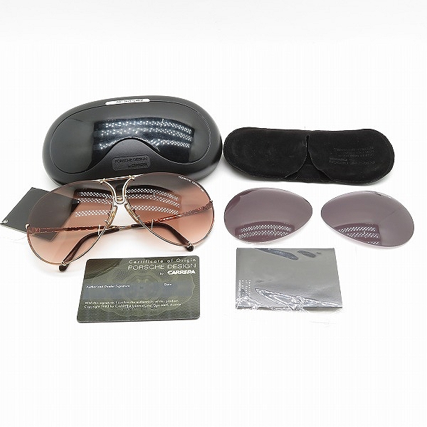 実際に弊社で買取させて頂いたPORSCHE DESIGN by CARRERA/ポルシェデザイン カレラ サングラス 4176 921の画像 7枚目