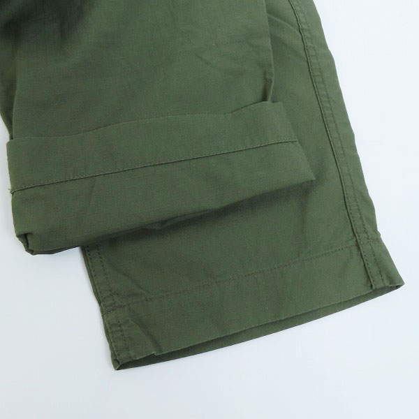 実際に弊社で買取させて頂いたBack Channel/バックチャンネル 7分丈 カーゴパンツ ブリントデザイン カーキ Sの画像 5枚目