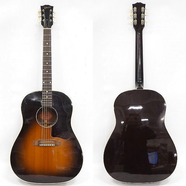 実際に弊社で買取させて頂いた★【難有り】Gibson/ギブソン 1963 J-45 VS アコースティックギター/アコギ 2000年製 ハードケース付の画像 1枚目