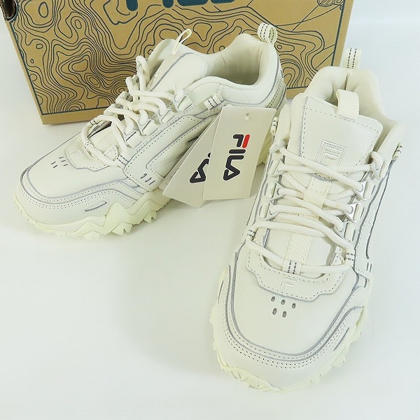 実際に弊社で買取させて頂いた【未使用】FILA/フィラ  Oakmont Tr Lux Sneakers スニーカー 1JM00843 /24