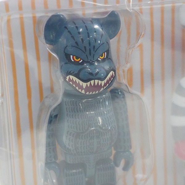 実際に弊社で買取させて頂いた【未開封】メディコムトイ×マクドナルド×ゴジラ BE@RBRICK/ベアブリック ゴジラVSマクドナルド 150％ 4体セットの画像 2枚目