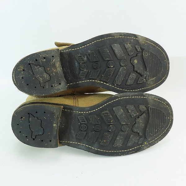 実際に弊社で買取させて頂いたRED WING/レッドウィング スエード エンジニアブーツ 8268 PT91/8.5の画像 2枚目