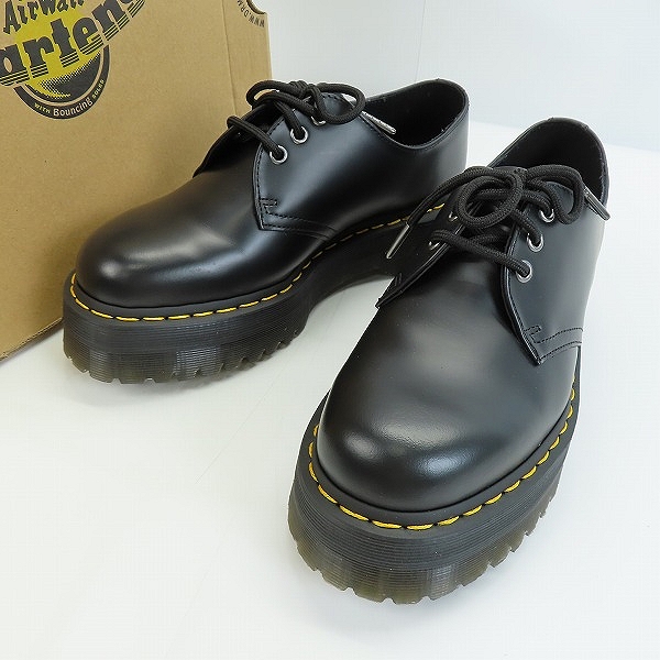 実際に弊社で買取させて頂いたDr.Martens/ドクターマーチン 3ホールシューズ/1461 QUAD PLATFORM LEATHER SHOES 25567001/UK7