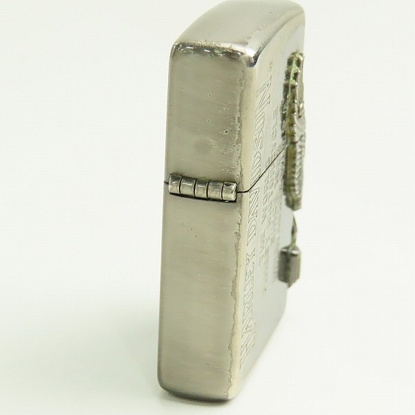 実際に弊社で買取させて頂いたZIPPO/ジッポー HARLEY DAVIDSON/ハーレーダビッドソン サイドメタル/1994年製の画像 4枚目